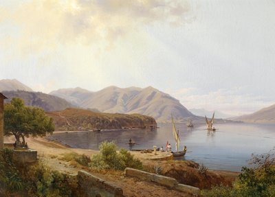 Motif near San Felice at Lake Garda by Louis Gurlitt